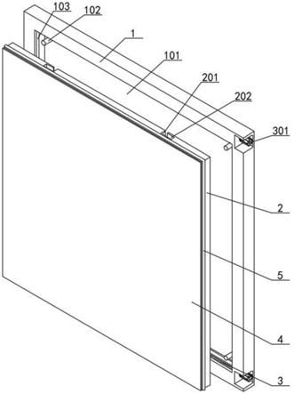 一种冷库保温板与墙体之间的安装结构的制作方法