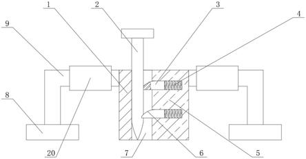 一种便于垂直下钉的建筑用辅助装置的制作方法