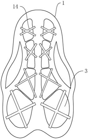 一种透气减震的骑行服坐垫的制作方法