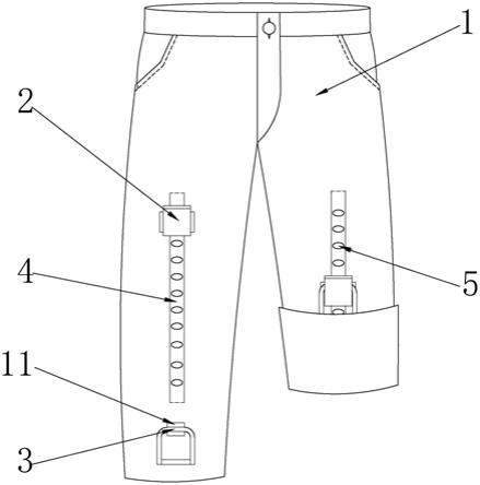 一种方便挽起裤腿的休闲裤的制作方法