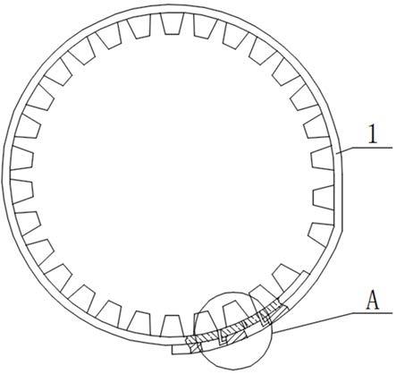一种直径可调的环形护角的制作方法