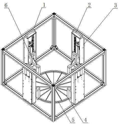 高性能纤维圆锥、圆筒壳体状三维织物织机的打纬机构的制作方法