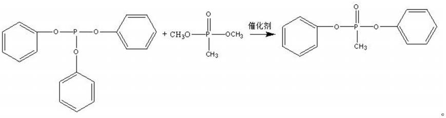 一种烷基膦酸二芳基酯的制备方法与流程