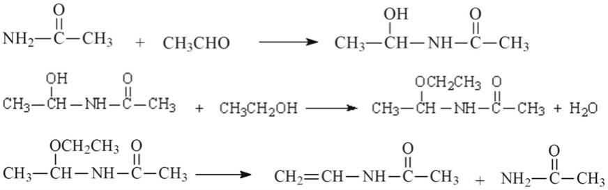 无需催化剂、高转化率、高纯度N-乙烯基乙酰胺的制备方法与流程