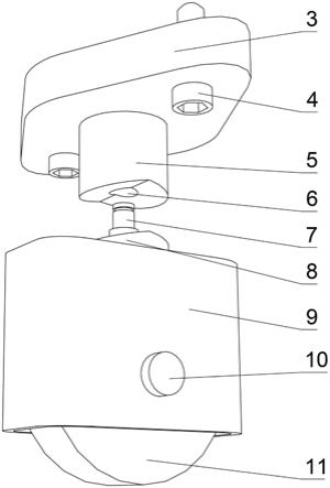 一种保险柜用支腿的制作方法