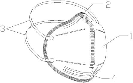 一种改良型KN95口罩的制作方法