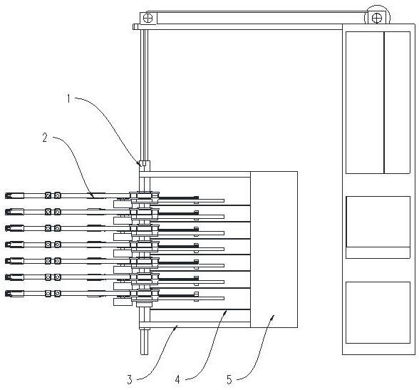 分垛机械手气包同步升降结构的制作方法