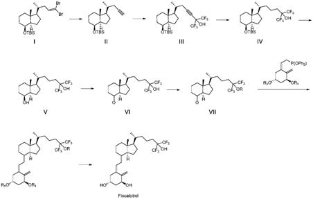 一种氟骨化醇CD环的制备方法及其应用与流程