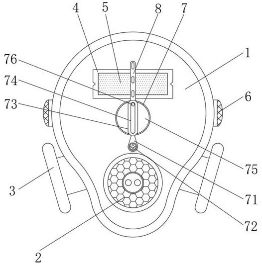 一种市政建筑工程施工用防尘面罩的制作方法