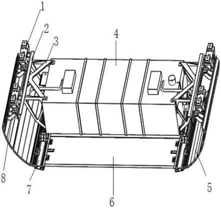 动车组吊架结构的制作方法