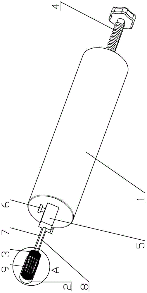 一种高压喷水牙刷的制作方法