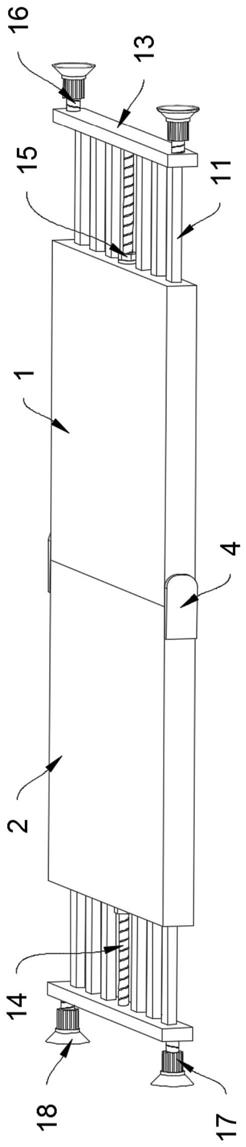 一种通风柜内放置台调整结构的制作方法