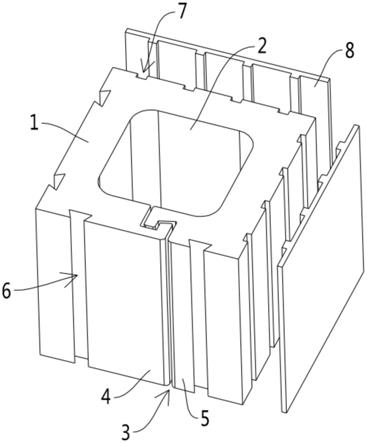 一种建筑用外墙隔热柱的制作方法