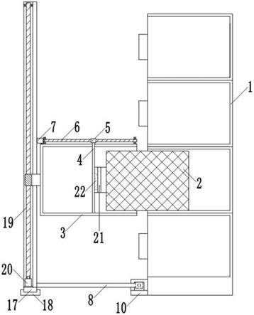 一种工程建设信息管理资料存放装置的制作方法