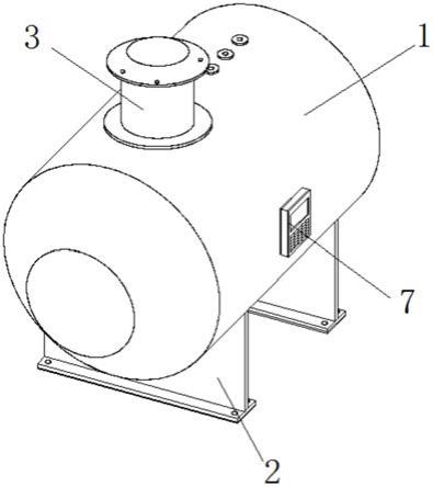 一种可定时电子检修的立式泡沫罐的制作方法