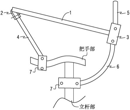 一种用于T型拐杖的附加组件的制作方法