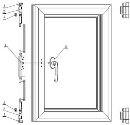 一种门窗用自动锁闭装置的制作方法