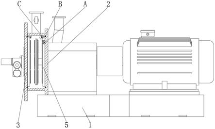 磨浆机静砂轮的调平装置的制作方法