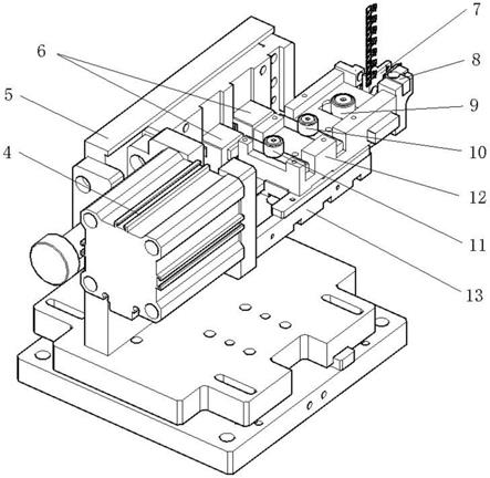 连接器自动装配机定位焊片插接机构的制作方法