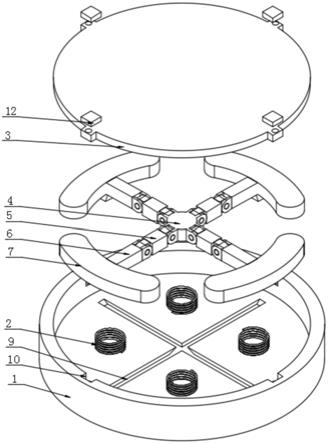 一种防变形LED灯具底盘结构的制作方法