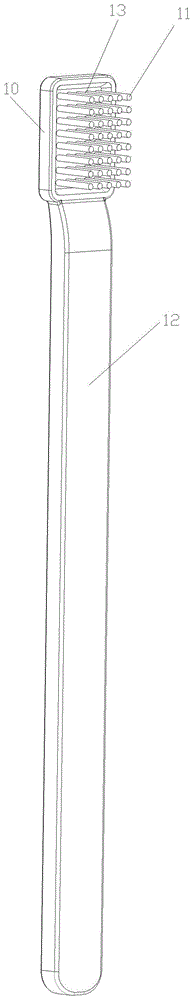 一种延缓刷毛变形的牙刷的制作方法