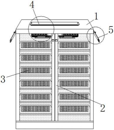 一种用于音像档案光盘存放的防尘设备的制作方法