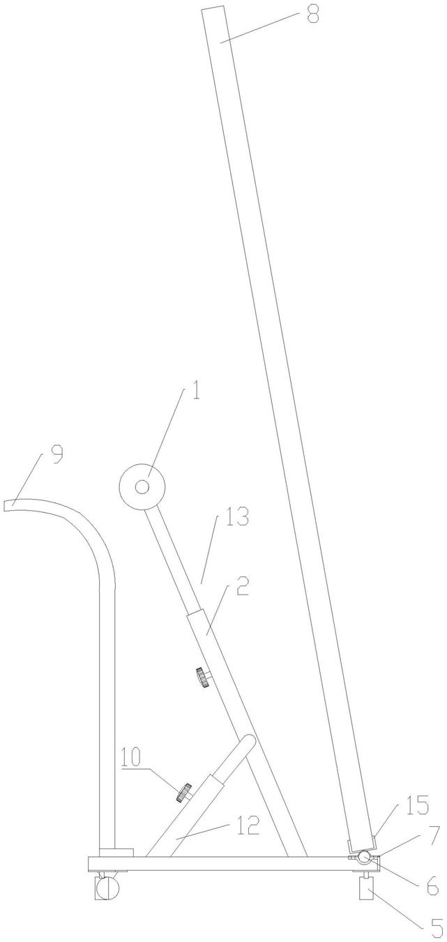 一种便携式铅门转运车的制作方法