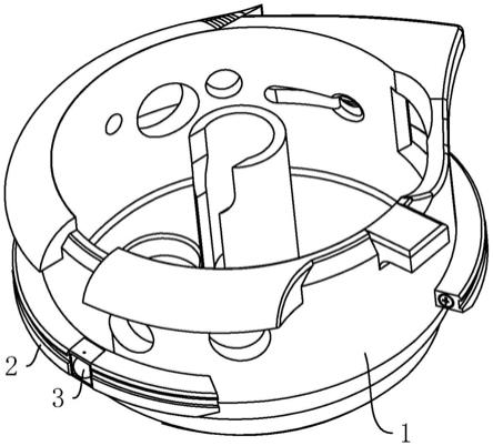 一种带引导槽的旋梭内梭的制作方法