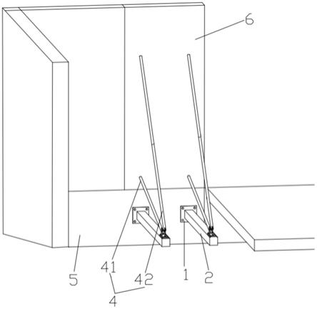 一种用于预制外墙斜支撑安装的固定座的制作方法
