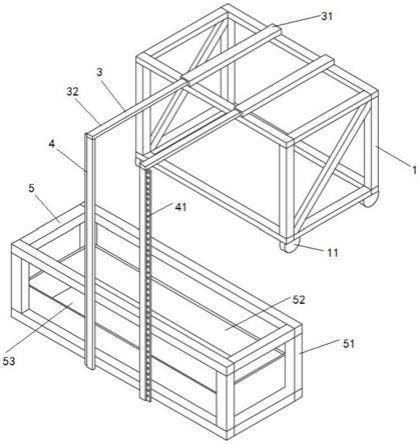 一种桥梁附属可移动式施工吊篮的制作方法