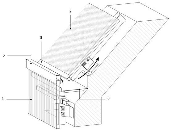 聚碳酸酯板装饰幕墙坡屋面檐口节点的制作方法
