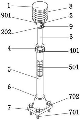 一种海洋波浪滑翔器用碳纤维杆的制作方法