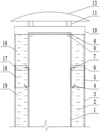 一种具有辅助排烟功能的不锈钢填充式保温烟囱的制作方法