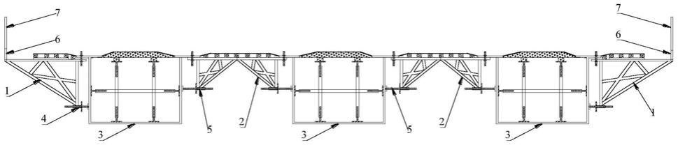 一种便于安装的钢混组合梁现浇桥面板模板支撑装置的制作方法