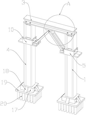 建筑支撑的空间高强度钢结构的制作方法