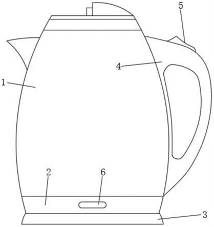 一种基于双向可控硅的无接触器安全型电水壶的制作方法