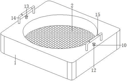 一种医院建设用废水槽过滤装置的制作方法