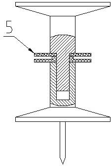 一种带助熔环的高度可变铸造用芯撑的制作方法
