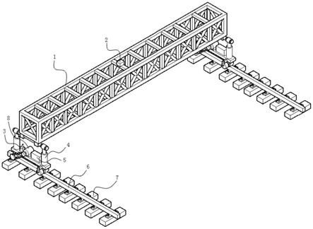 一种渠道衬砌施工用数字化桁架的制作方法