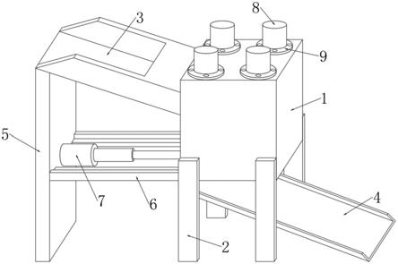 一种3D编织地毯用废料收集装置的制作方法