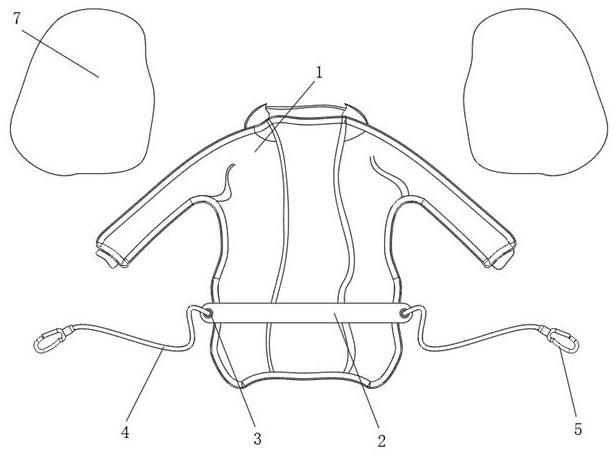 一种攀登用服装的制作方法