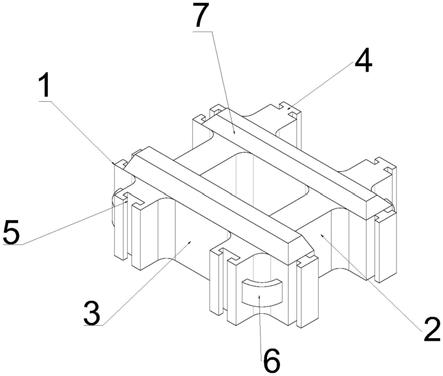 一种稳固连锁式水工砖的制作方法