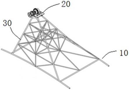 推进支架及平流层飞艇的制作方法