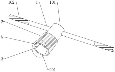 一种电磁先导阀动力线航空插头拆装装置的制作方法