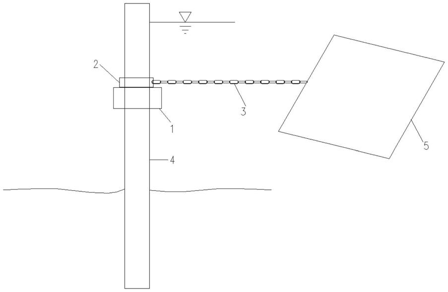 漂浮式光伏自适应锚固系统的制作方法