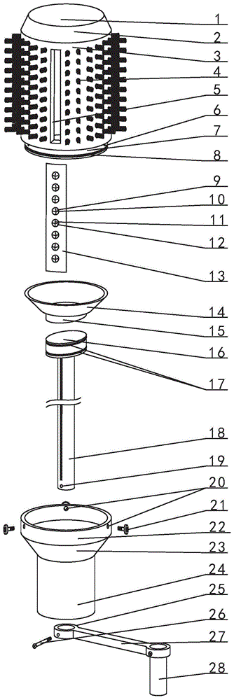 一种管道内壁专用油漆刷子的制作方法