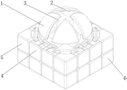 一种四阶魔方玩具的制作方法