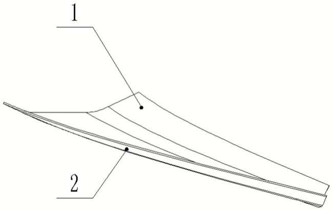 一种搅拌车叶片模具修模的方法、模具及叶片与流程