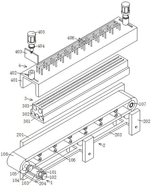 一种木质建筑主体材料预处理装置的制作方法