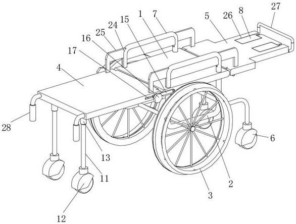 一种新型轮椅结构的制作方法
